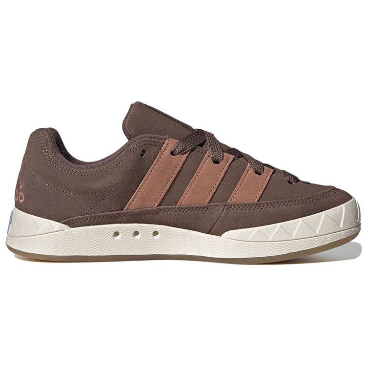 Adidas Кроссовки унисекс Adimatic Earth Strata Clay Strata коричневые с оттенком белого IE0532