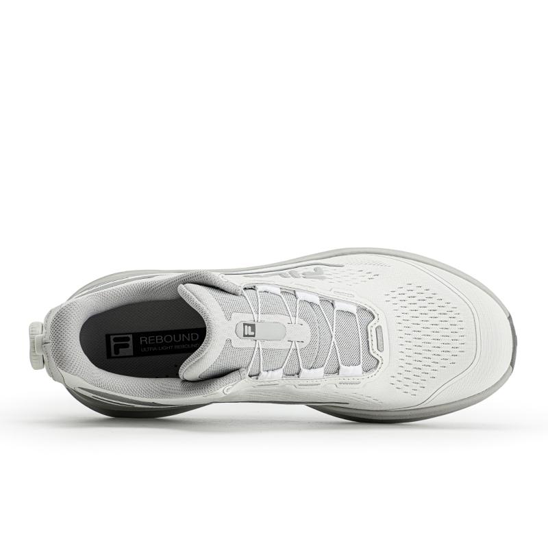 Fila Cloud 4 Max Удобные Поддерживающие Прочные Упругие Беговые кроссовки Мужская кроссовка Серый A12M631115FOV