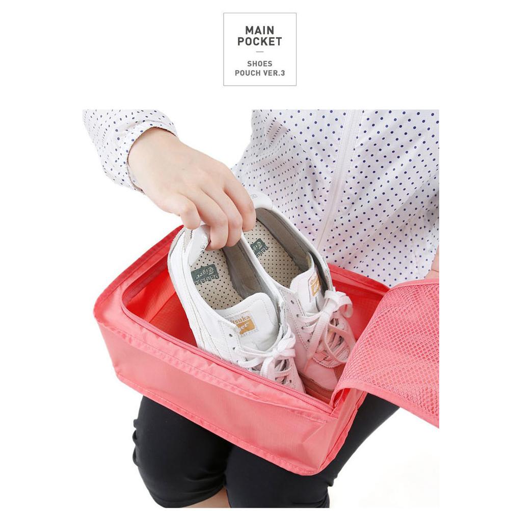 Портативная складная сумка для хранения обуви для деловых поездок, маленькая сумка для хранения обуви, многофункциональная водонепроницаемая сумка для пляжной дорожной обуви