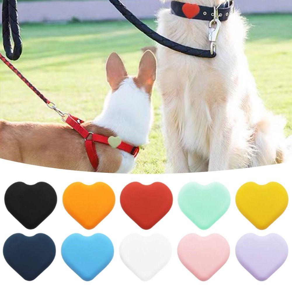 Heart Shape Silicone Case for Airtags Waterproof Tracker Accessories For Airtags