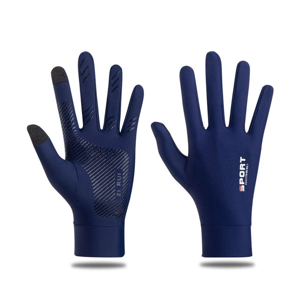 Thin Sunscreen Gloves UV Protection Anti-UV Mittens Summer Sun Protection Gloves Sports