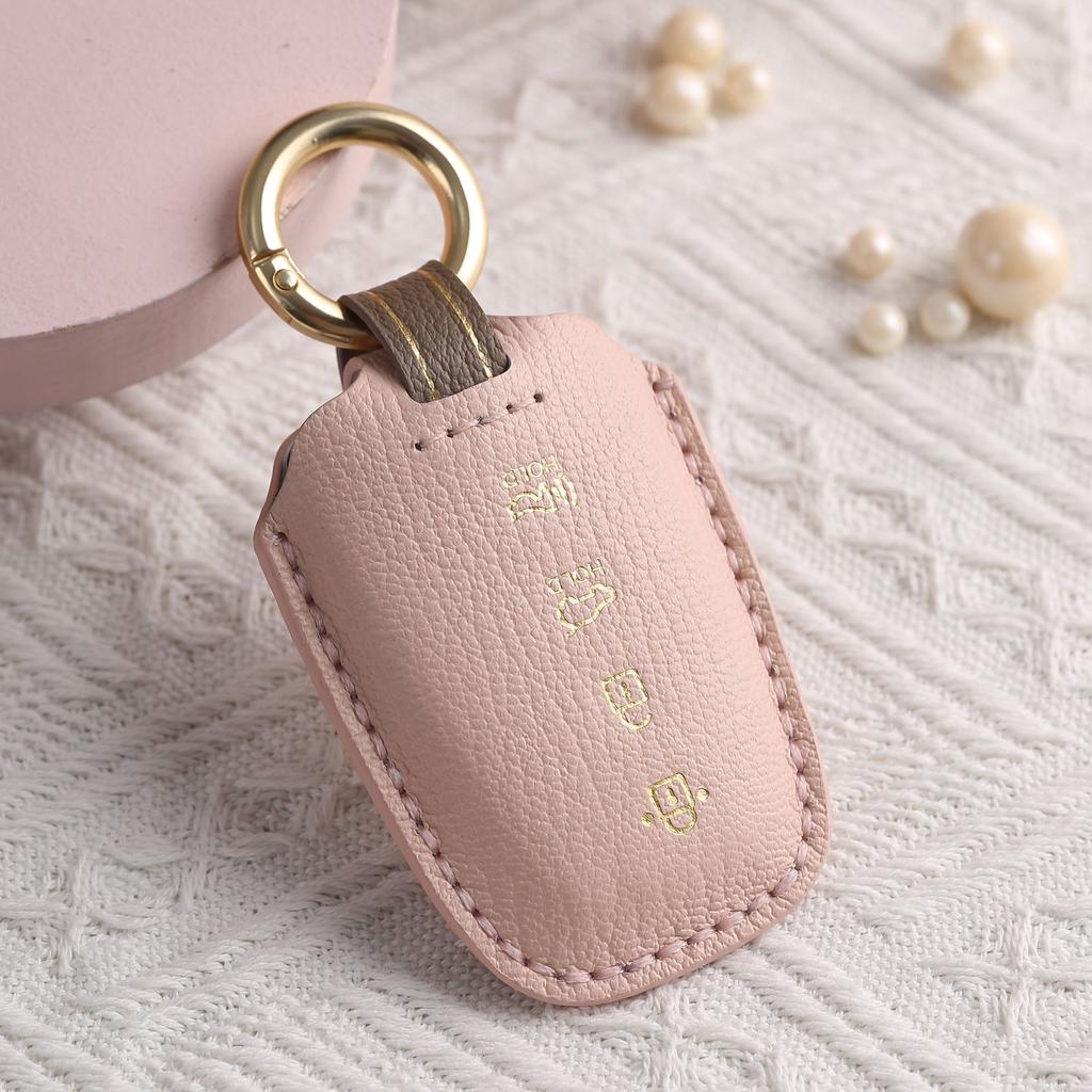 Индивидуализированный чехол для ключа подходит для автомобиля Beijing Hyundai ix45, ручная строчка, высококачественный защитный чехол для ключа, кольцо