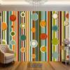 2D 70s Colorful Geometric Abstract Photography Background