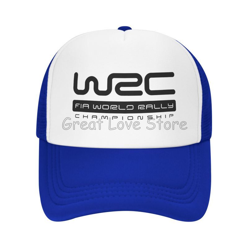 Сетчатая бейсболка WRC World Rally Championship для активного отдыха, гонок на раллийных автомобилях, с застежкой snapback, летняя, дышащая, с козырьком