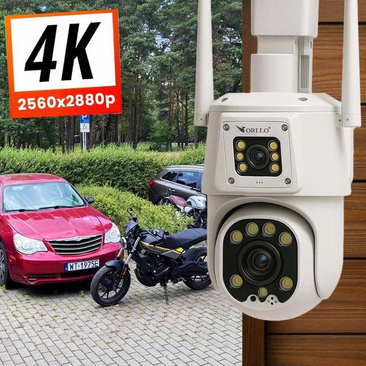 IP-камера Orllo TZ8 Dual 4 Мп+4 Мп 4G SIM LTE Wi-Fi