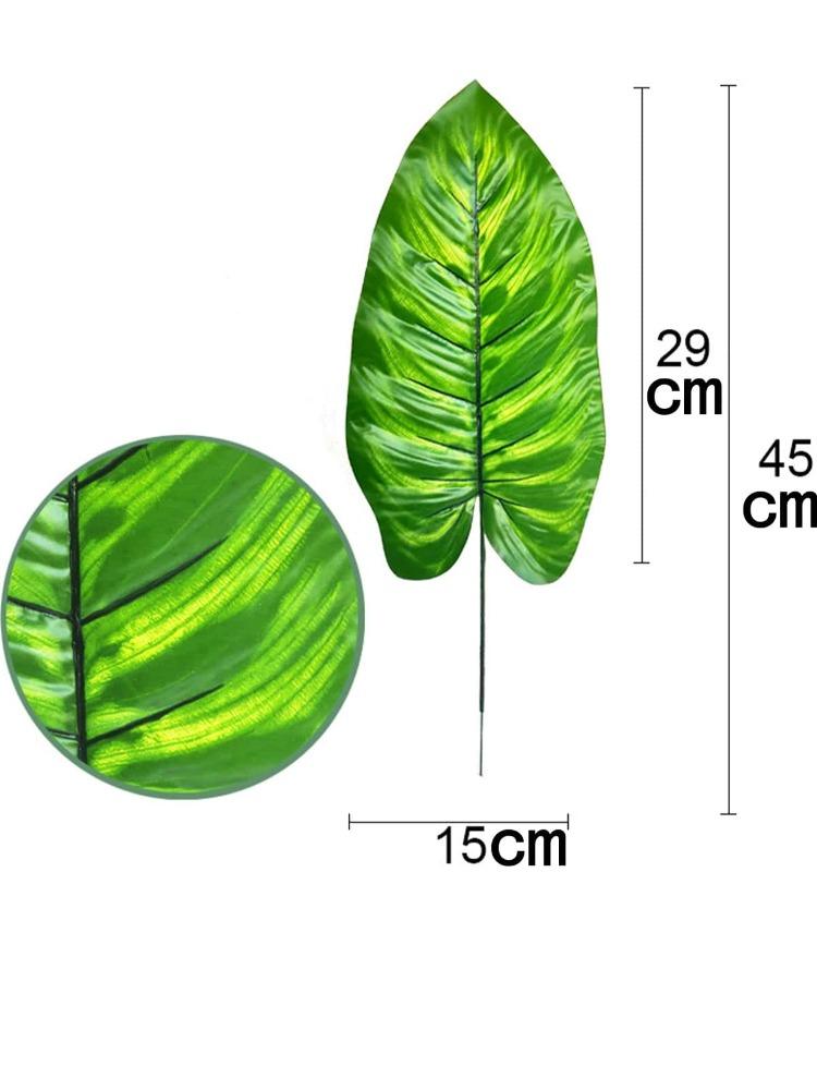 20 шт. искусственных растений, искусственные листья райской птицы, искусственные листья банана, тропический лист монстеры, искусственный лист пальмы, папоротник для акцента тропической зелени