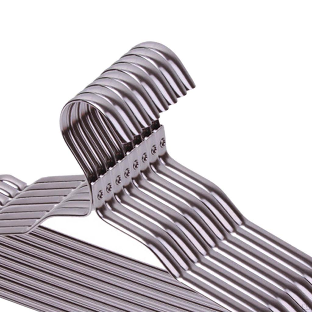 10 шт. Алюминиевый сплав Вешалки для одежды Органайзер для шкафа Сушилка для белья Дом