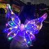 Fluttering Wings LED Electric Butterfly Wings Creative Glowing Electric Fairy Wings  Party