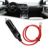 Reliable 15A Car Power Supply Cord Red and Black Wire for Easy Connection