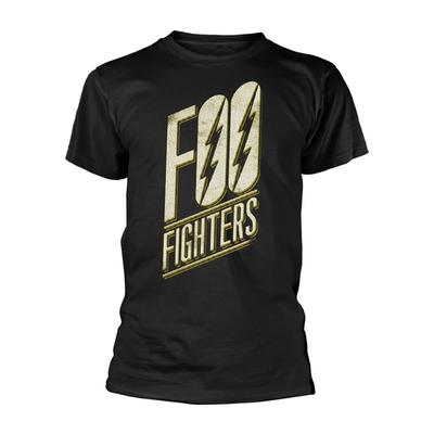 Футболка с наклонным логотипом FOO FIGHTERS