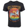 Футболка с 3D-принтом ангела падения группы Led Zeppelin для мужчин и женщин, уличная, ретро, Харадзюку, топ во время их тура