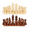 Деревянная шахматная доска Аксессуары Маленький размер и легко носить Деревянные шахматные фигуры Домашние шахматы Школы шахмат