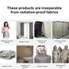 Ткань для экранирования RFID WiFi/RF Антирадиационная ткань Блокировка ЭМП Магнитная Антисигнальная Помехоустойчивая Высокоэкранирующая