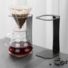 Portable Coffee Hand Brewing Filter Cup Holder Drip Metal Filter Holder Base Home Coffee Brewing Filter Cup Base Set