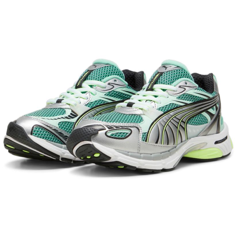 Puma Выберите серию Black Label Ретро Универсальные Низкие Кроссовки Папа Унисекс Кроссовки Зеленые 398110-03