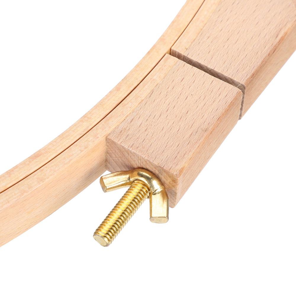 Wide Wooden Frame Embroidery Hoop Universal Clamp Wood Embroidery Hoop Desktop Craft