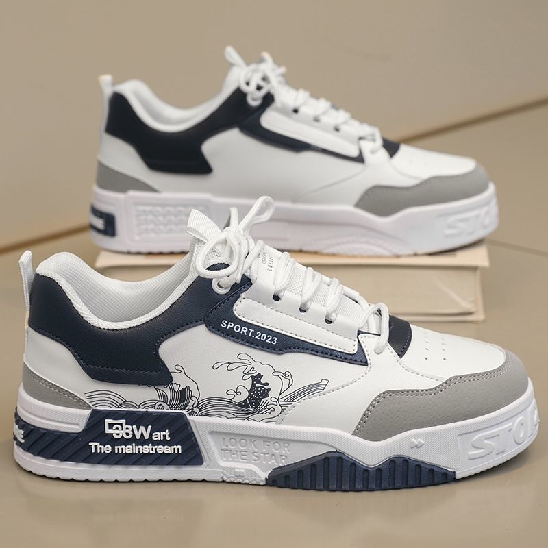 2024 весенние новые сотни пар поп-ботинок, мужские кроссовки на толстой подошве, повседневная обувь, мужская обувь, модная трендовая обувь