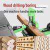 3-в-1 Станок для деревообработки: фуганок, пила, сверлильный станок, штекер CN (адаптер в комплекте)
