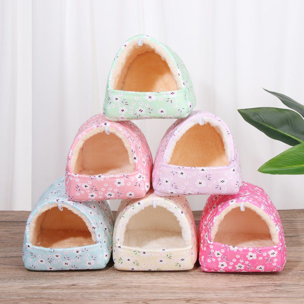 Winter Rabbit Squirrel Comfortable Hamster House Small Animal Sleeping Bed Warm Mat Guinea Pig Nest