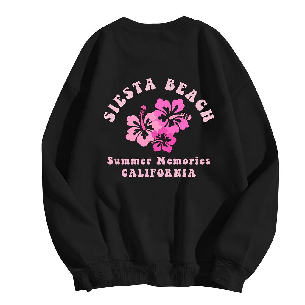 Женская мода повседневная однотонная блузка с длинным рукавом и круглым вырезом