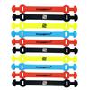 10Pcs Elastic Tennis Racket Damper Silicone Straps Tennis Racket Vibration Absorbing Shock Reducing Strips