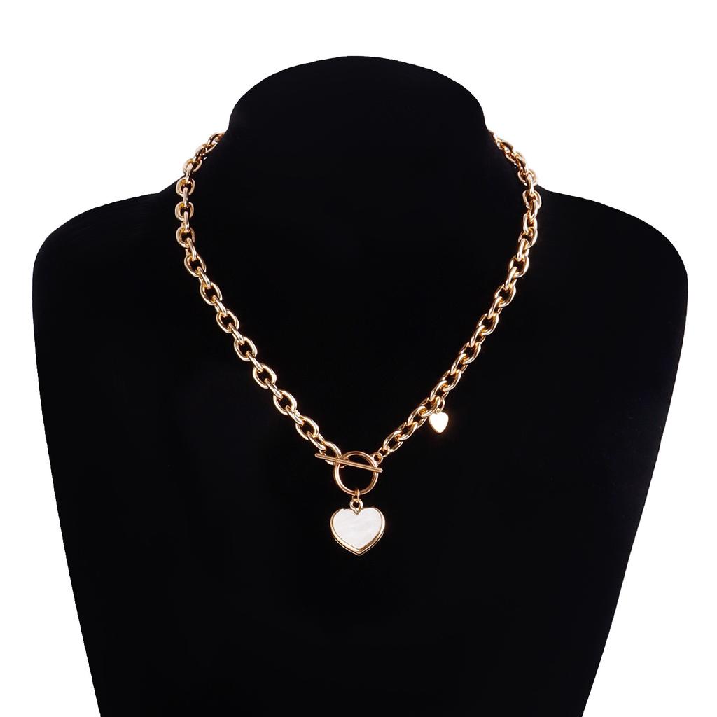 Модное ожерелье, ожерелье в форме сердца, женское ожерелье в подарок