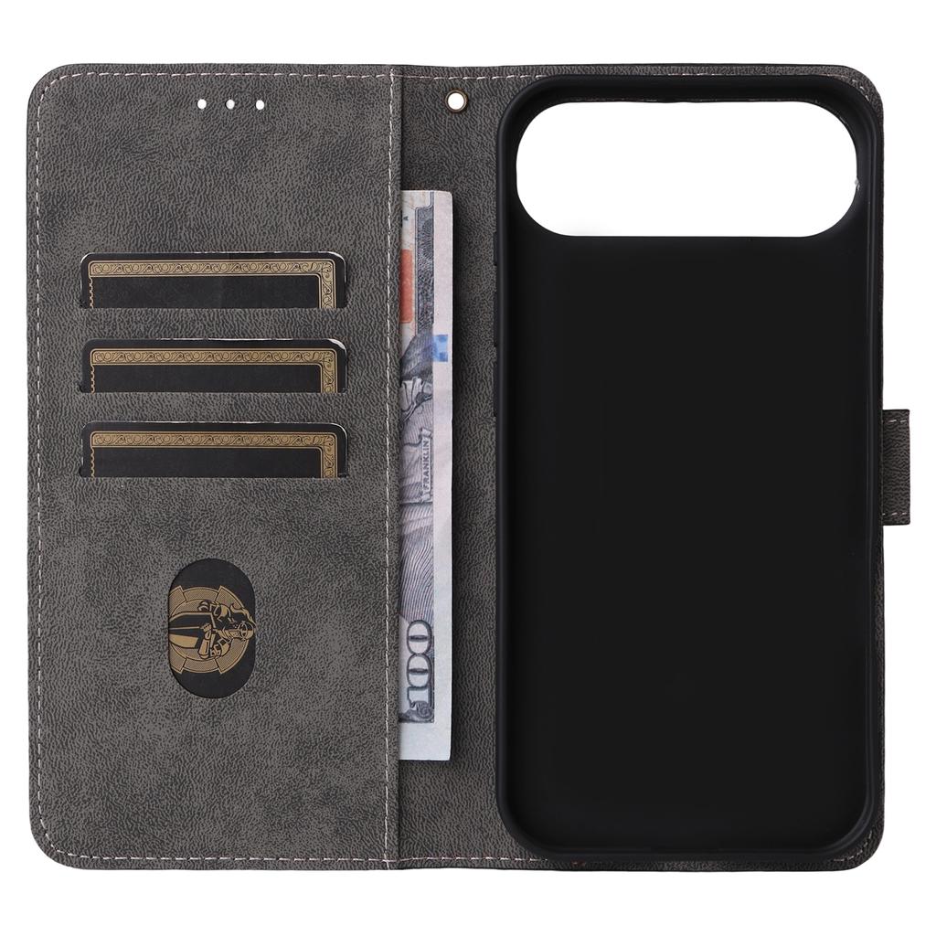 Для iPhone Air Чехол-кошелек с RFID-блокировкой из ПУ кожи Чехол для телефона Подставка с ремешком