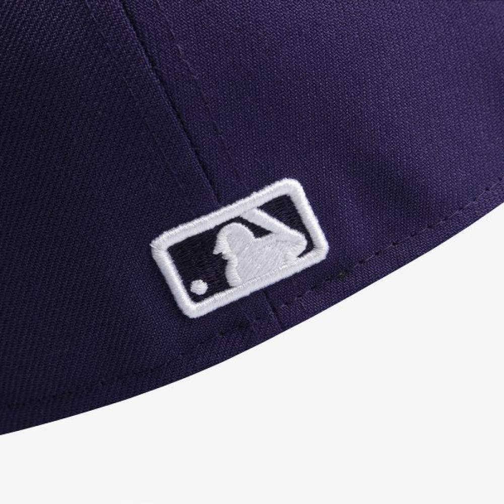 New Era Dodgers Mlb Базовая приталенная кепка Фиолетовая 15131699