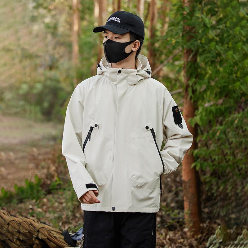 Новая куртка для активного отдыха в горном стиле на весну и осень для мужчин и женщин, однослойная куртка, ветрозащитная и водонепроницаемая куртка для альпинизма