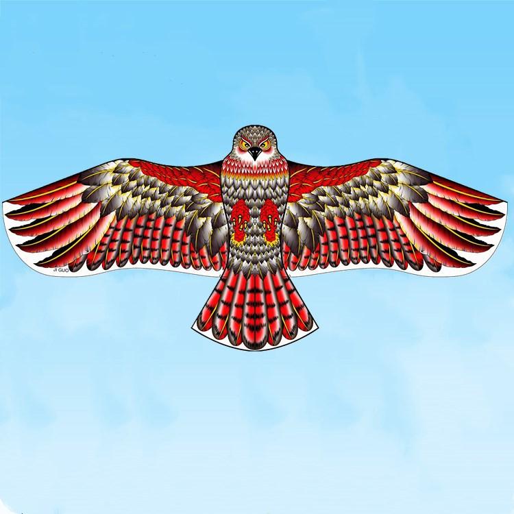 Eagle Kite Children Triangle Kite Easy Fly Outdoor Toy Beach Park Garden Flying Kite Durable Paper Kite