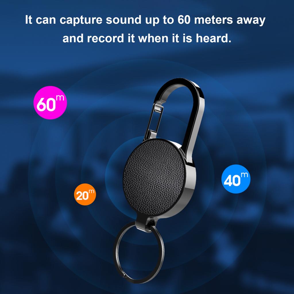 S25 Mini Voice Recorder Portable Keychain Digital Rectangle Dictaphone USB Audio Sound Recorder