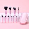Furry Eyeshadow Powder Brush with Bag Cosmetic Brush Set Mini Makeup Brush Set  Travel Essentials