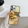 BIKE Cycling Art Phone Case For iPhone 17 Air 16 pro max 15 14 plus 12 13 Shell Cover coque