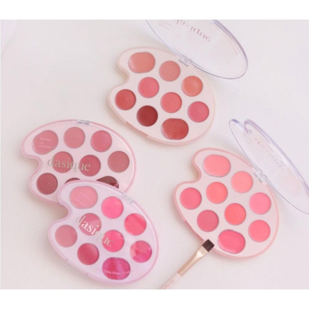 Daisyk Mood Painting Lip and Cheek Palette, Choose 1 of 4 Types, Base Point Makeup, Lip Makeup Color Cosmetics, Lip Tint, 1, 01 Warm Coloring