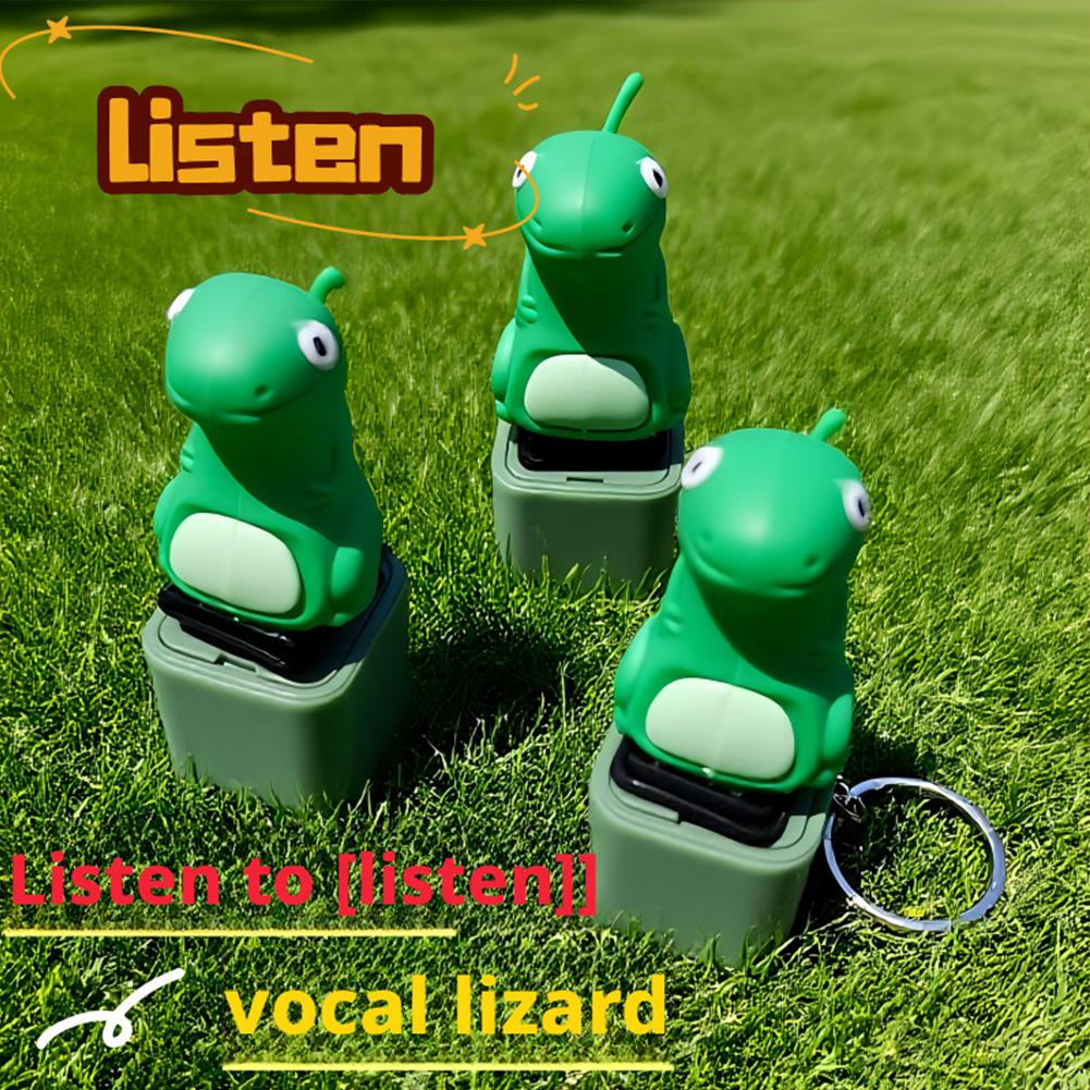 Забавный брелок со звуком животных, кошка/собака/ящерица/змея, игрушка-брелок для снятия стресса, подвесное украшение со светодиодной подсветкой