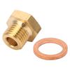 Адаптер-переходник для датчика давления и температуры 1/8" NPT на M14x1.5 Наружная резьба