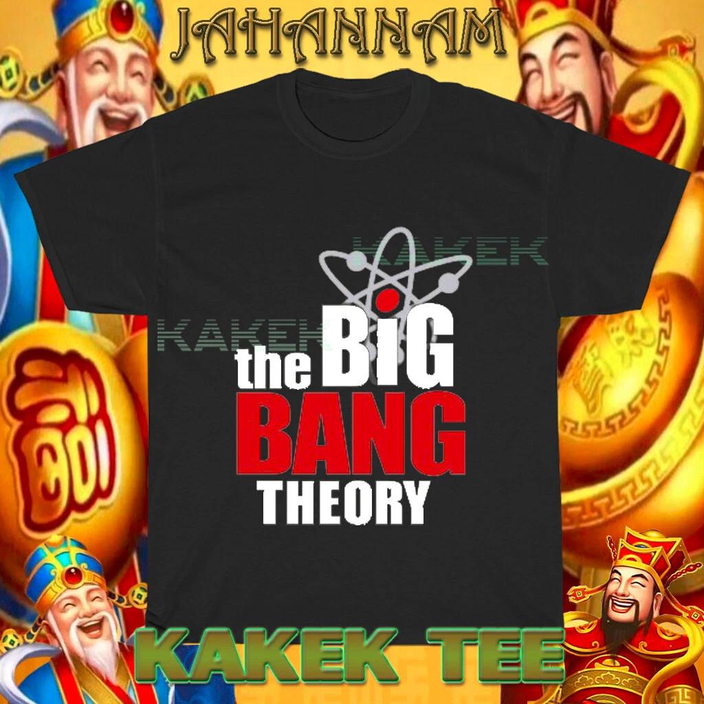 New Shirt big bang theory logo Funny T shirt USA Size S to 5XL