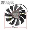 0.57A DC 12V HA9010H12F-Z 2-контактный вентилятор охлаждения для видеокарты GTX1050 Ti Для MSI Geforce GTX 1050Ti 4G OC GTX 1050 2G