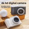 Мини-цифровая камера 4K HD, карманная камера с двойной линзой 50 МП для студентов и влогинга