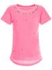 Girls T-shirt with Faux Pearls