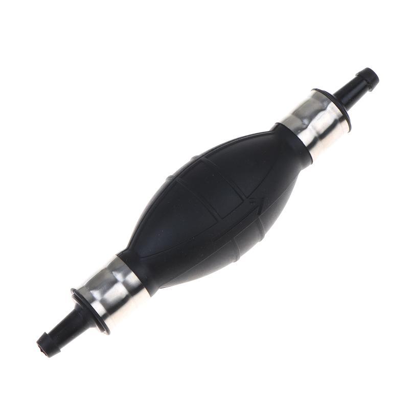Black 8MM Universal Fuel Pump Bulb Rubber Manual Liquid Oil Transfer Pump Hand ManualOil Pump Primer Bulb For Car MotorcycleBoat