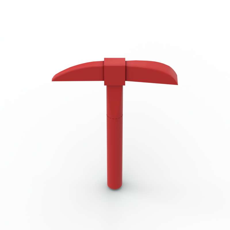 MOC 10PCS 3841 Farm Hoe Building Blocks Kit Ranch Handheld Tools Compatible Bricks Assemble Particle Toys Children Birthday Gift