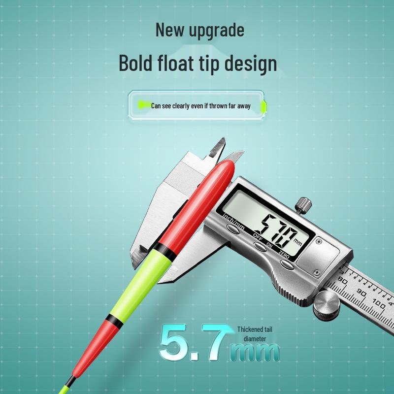 Поплавок на толстолобика: Привлекательный, Высокочувствительный, Поплавок для пожилых с близорукостью для мелководья и крупной рыбы.