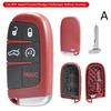 Для Dodge Challenger Charger Durango для Chrysler 300 Jeep SRT 2009-2024 чехол для автомобильного ключа с автокнопками Q5C6