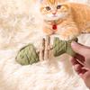 Мячики с кошачьей мятой Забавные кошачьи игрушки в виде рыбьей кости Лизун-лакомство Кошачья мята Серебристая лоза Игрушка для котят для жевания и чистки зубов для кошек Товары для домашних животных