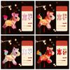 Cartoon Zodiac Horse Lantern PVC Blessing Lantern Handheld Lantern  Celebration Event