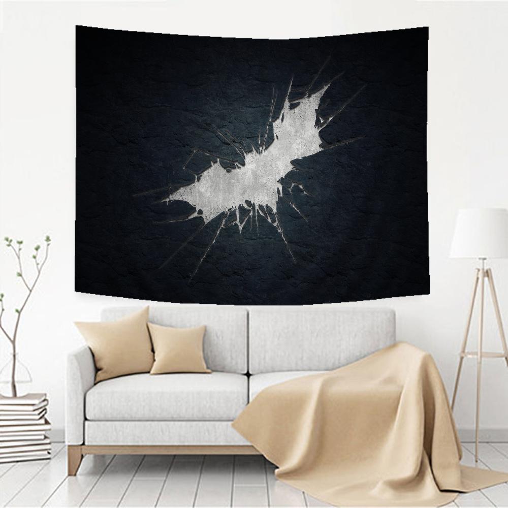 BBatmansLogo Tapestry Floor Mat NonSlip Laundry Room Mat Laundry Decor Balcony Child Living Room Household Carpets