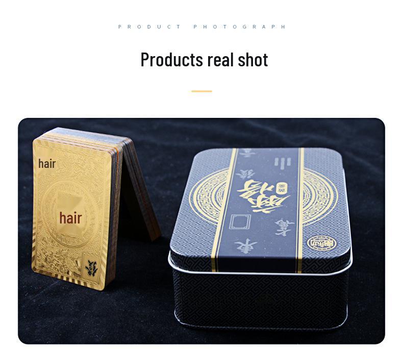 Gold Edition: Portable Mahjong Set with Plastic Tiles & Waterproof Poker Cards