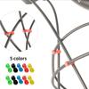 10PCS Bicycle Brake Line Cable Housing Clips S Style Buckle Hose