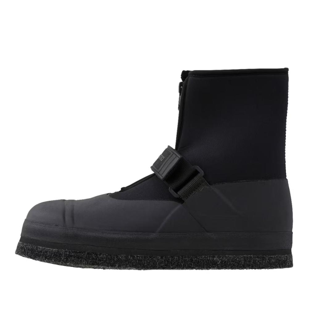 SHIMANO Резаные фетровые таби черные 3XL (Средний Круглый) ФТ-044Х